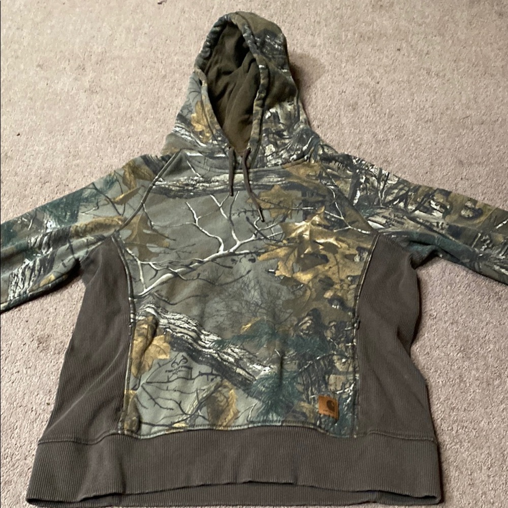 Carhartt Women’s Camo Hoodie with Outdoor Appeal